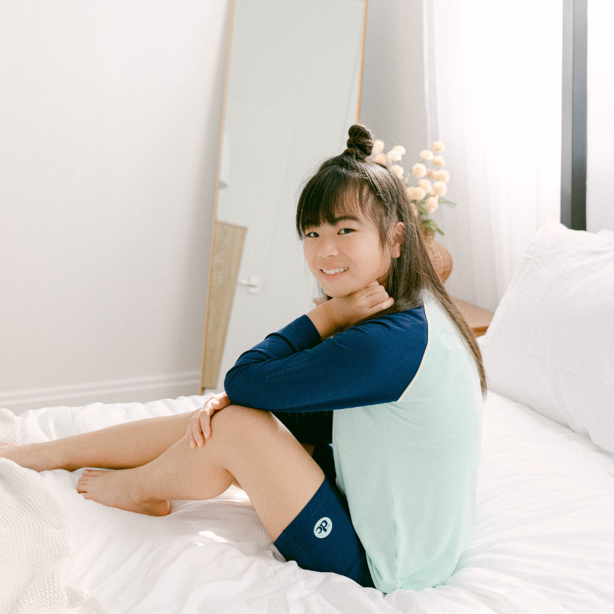 Tween girl pajama night short from the Decided Collection.