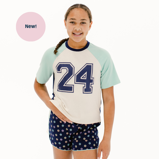 girls sleep tee, the decided collection 24 tee