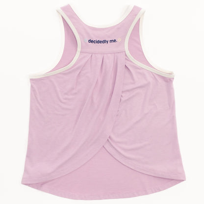 dreamscape sleep tank ack details, the decided collection, pajamas and loungewear for tween girls