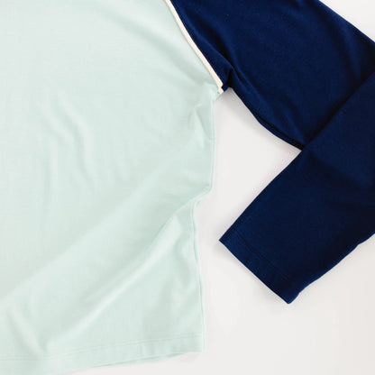 long sleeve sleep top detailing, the decided collection, pajamas and loungewear for tween girls