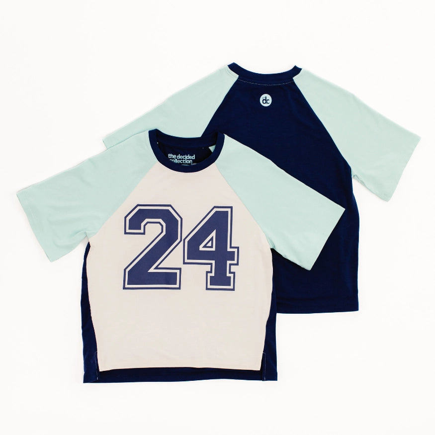 dreamscape tee front and back, the decided collection, pajamas and loungewear for tween girls