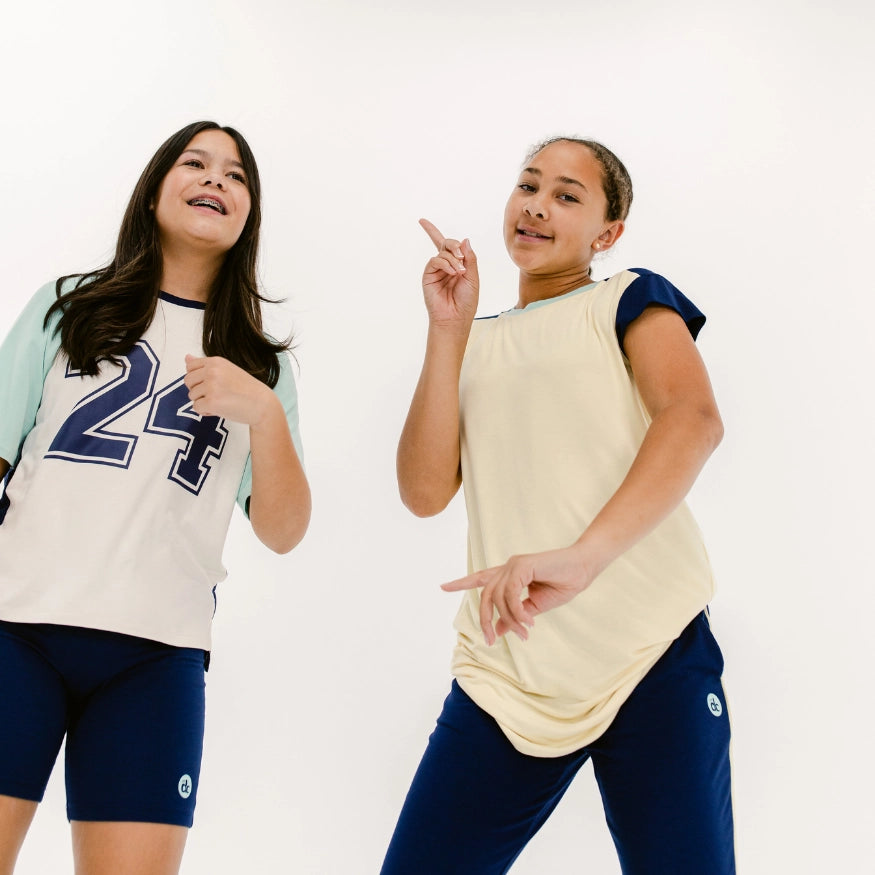 dreamscape tee and decidedly unique. decidedly me. sets from the decided collection, pajamas and loungewear for tween girls