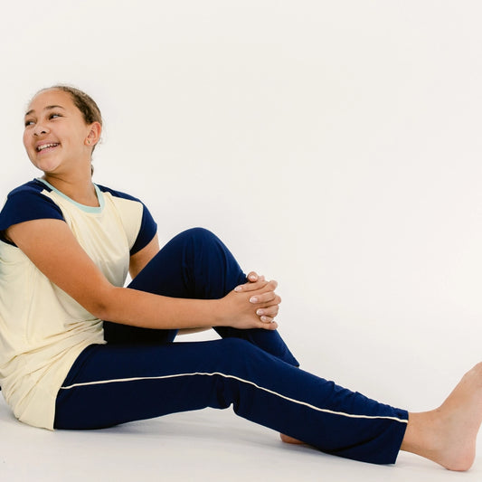 decidedly me pant and night shirt set, the decided collection, pajamas and loungewear for tween girls
